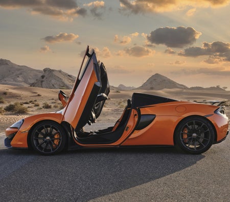 Miete McLaren 570S Spyder 2019 in Dubai